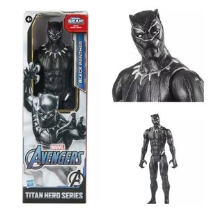 Marvel Avengers Titan Hero Series Black Panther Action Figure, 12-Inch T…
